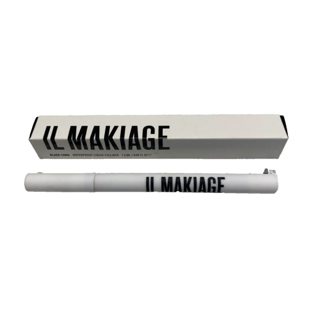 Il Makiage waterproof liquid eyeliner. Black Card. NWT